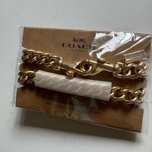 Coach Gold Handbag Chain